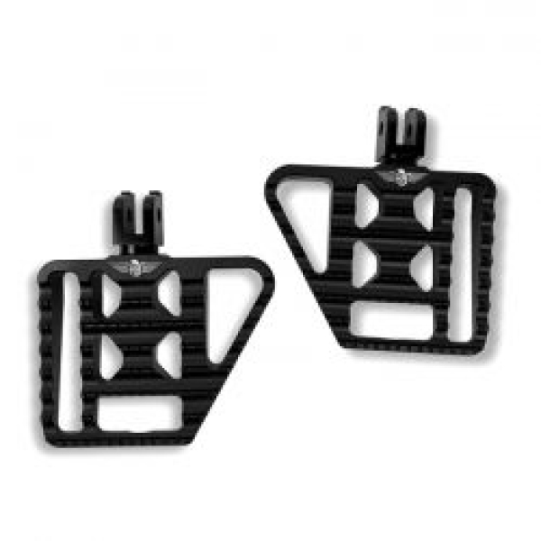HeinzBikes, performance mini-floorboards V1. Black